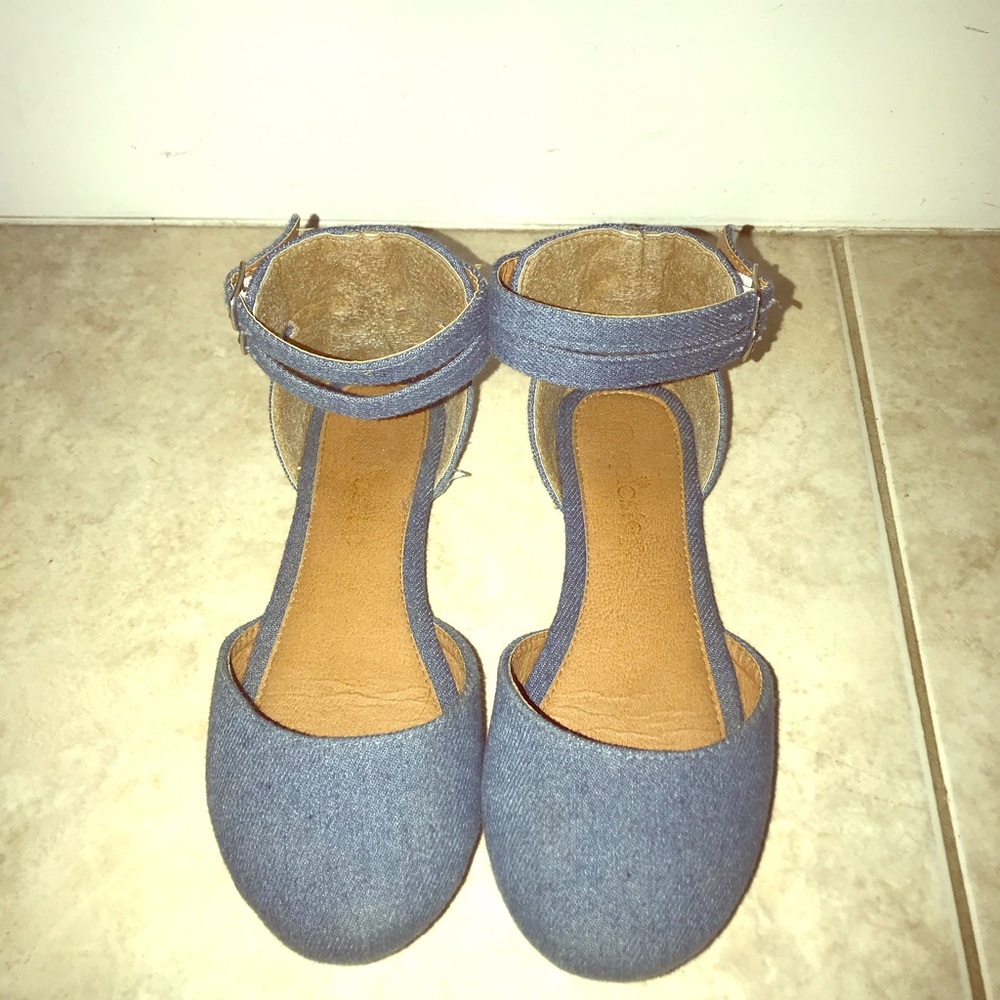 Blue Sandals